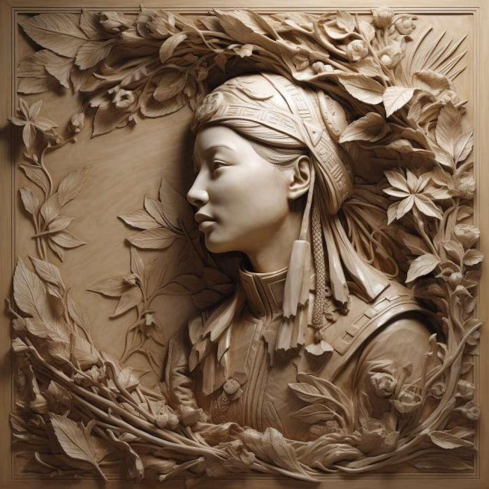 نموذج ثلاثي الأبعاد لآلة CNC 3D Art 